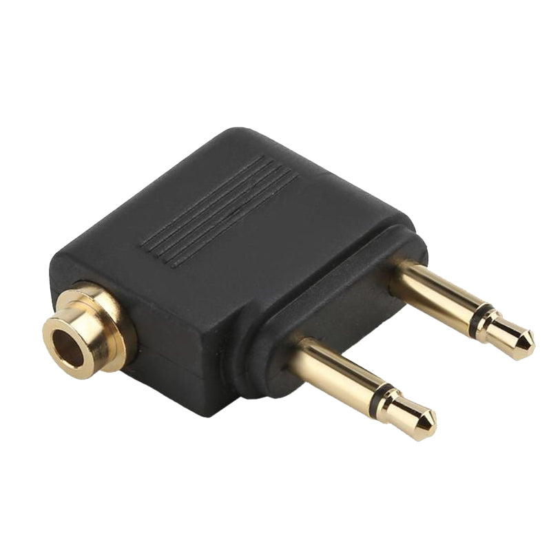 Welcome To Inquire New Original 2 x 3.5mm Stereo Headphone Audio Compatible Aircraft Headphone Adapter Connector Welcome To Inquire New Original 2 x 3.5mm Stereo Headphone Audio Compatible Aircraft Headphone Adapter Connector